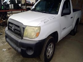 2006 TOYOTA TACOMA, WHITE, STD CAB, MT, 2.7L,  Z26274
